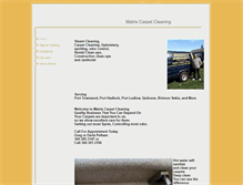 Tablet Screenshot of matrixcarpet.com